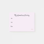 Post-it® Affirmations du jour… (Devant)