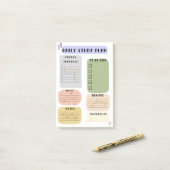 Post-it® agenda (Sur un bureau)