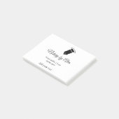 Post-it® Agent de signature de prêt public notaire ajouter (Incliné)