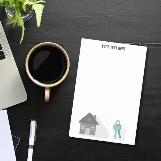 Post-it® Agent immobilier clés de maison simple