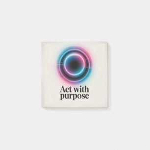 Post-it® Agir avec un but
