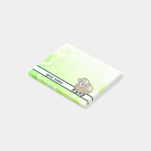 Post-it® Agneau coloré (Incliné)