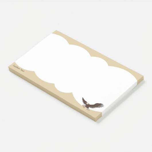 Post-it® Aigle attaquant (Incliné)