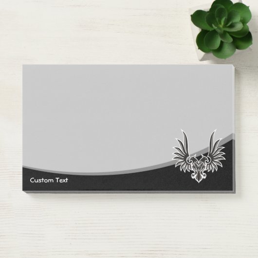 Post-it® Aigle noir à deux têtes (Bureau)