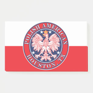 Post-it® Aigle polonaise américaine de Houston Texas
