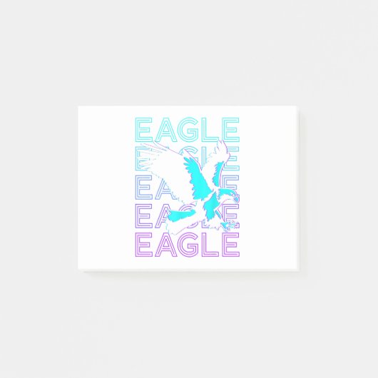 Post-it® Aigle Rétro (Devant)