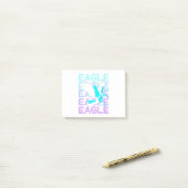 Post-it® Aigle Rétro (Sur un bureau)