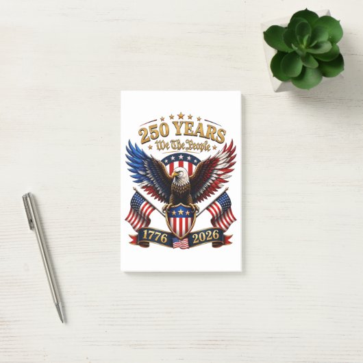 Post-it® Aigle We The People 250 Ans (Bureau)