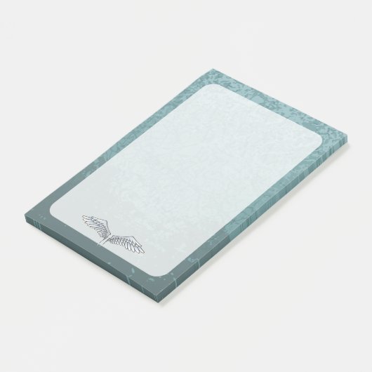 Post-it® Ailes gris-bleu (Incliné)