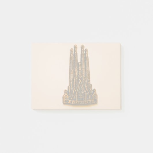 Post-it® Aimant Sangrada Familia, Barcelone (Devant)