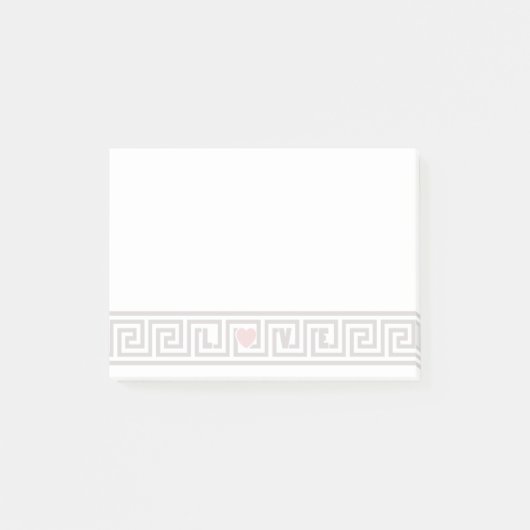 Post-it® Aimer la clé grecque (Devant)