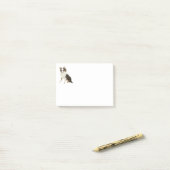 Post-it® Aimer les cheveux longs Chihuahua Chiot (Sur un bureau)