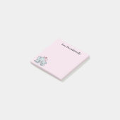 Post-it® Aimer les éléphants inconditionnels (Incliné)