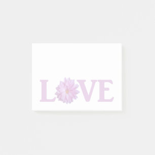 Post-it® Aimez le dahlia lavande