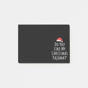 Post-it® Aimez-vous mon pyjama de Noël ?