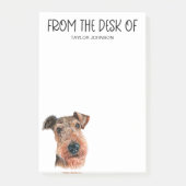 Post-it® Airedale Terrier Lover (Devant)