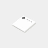 Post-it® Ajouter un logo d'entreprise et un site Web d'entr (Incliné)