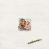Post-it® Ajouter une photo de bébé Personnaliser (Sur un bureau)