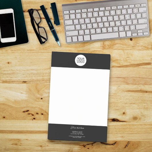 Post-it® Ajouter votre logo Custom Text Promotion de l'entr