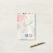 Post-it® Ajouter votre nom| Blossoms de printemps II (Sur un bureau)