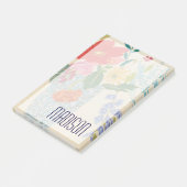 Post-it® Ajouter votre nom| Blossoms de printemps II (Incliné)