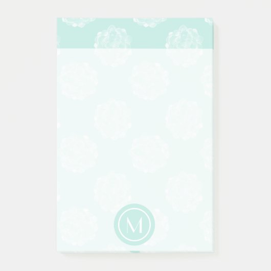 Post-it® Ajouter votre nom| Bonheur Plante| Pastel Succulen (Devant)