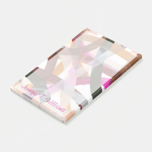 Post-it® Ajouter votre nom| Chemin infini II (Incliné)