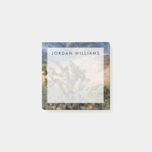 Post-it® Ajouter votre nom| Neige dans la vallée de la mort (Devant)