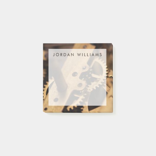 Post-it® Ajouter votre nom| Pièces internes de la veille d' (Devant)