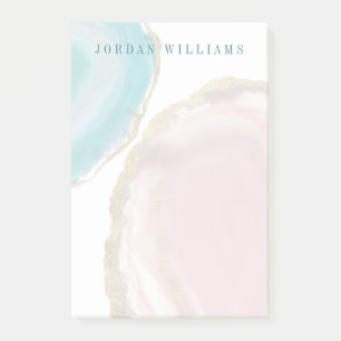 Post-it® Ajouter votre nom Pierres Gem I