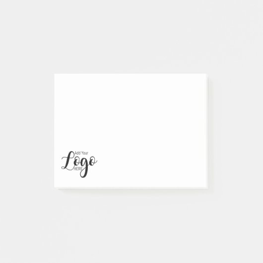Post-it® ajouter votre propre logo marketing marque (Devant)