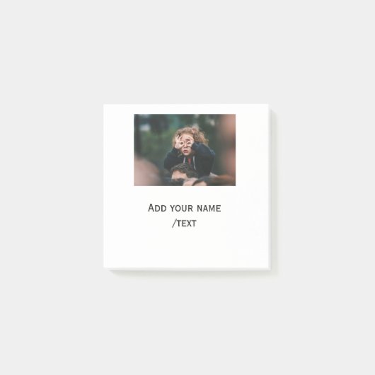 Post-it® ajoutez simplement votre texte de photo enfants dr (Devant)