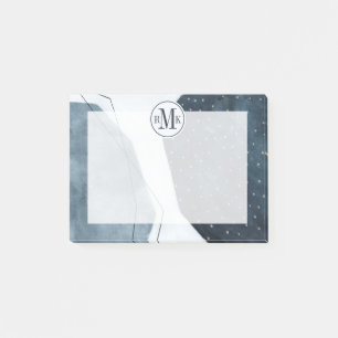 Post-it® Ajoutez votre abstraction adjacente des initiales