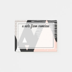 Post-it® Ajoutez votre conception nommée de crête de