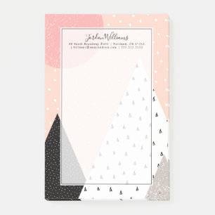 Post-it® Ajoutez votre crête de montagne scandinave