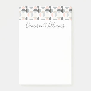 Post-it® Ajoutez votre demi-cercle   scandinave nommé de