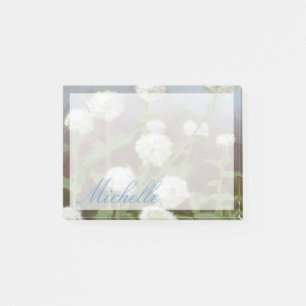 Post-it® Ajoutez votre étude nommée I de jardin botanique