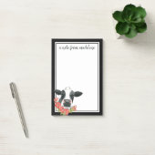 Post-it® Ajoutez votre ferme nommée de pavot de | - vache (Bureau)