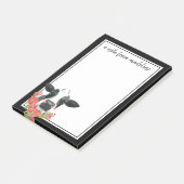 Post-it® Ajoutez votre ferme nommée de pavot de | - vache (Incliné)