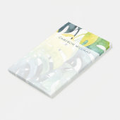 Post-it® Ajoutez votre feuille nommé de palmier de coucher (Incliné)