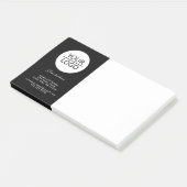 Post-it® Ajoutez votre logo avec promotion de texte personn (Incliné)