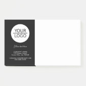 Post-it® Ajoutez votre logo avec promotion de texte personn (Devant)