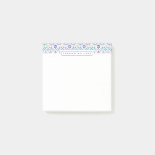Post-it® Ajoutez votre motif mexicain nommé d'art