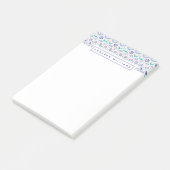 Post-it® Ajoutez votre motif | mexicain nommé d'art (Incliné)