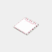 Post-it® Ajoutez votre motif nommé de vernis à ongles (Incliné)