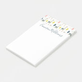 Post-it® Ajoutez votre motifs nommé de cactus et de lamas | (Incliné)