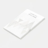 Post-it® Ajoutez votre nom | Amuse II | Moderne géométrique (Incliné)