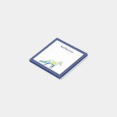 Post-it® Ajoutez votre nom | Animal de renard géométrique (Incliné)