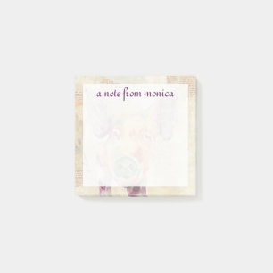 Post-it® Ajoutez votre nom   Aquarelle de ferme de collage 