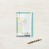 Post-it® Ajoutez votre nom | Avian Scrapbook I (Sur un bureau)